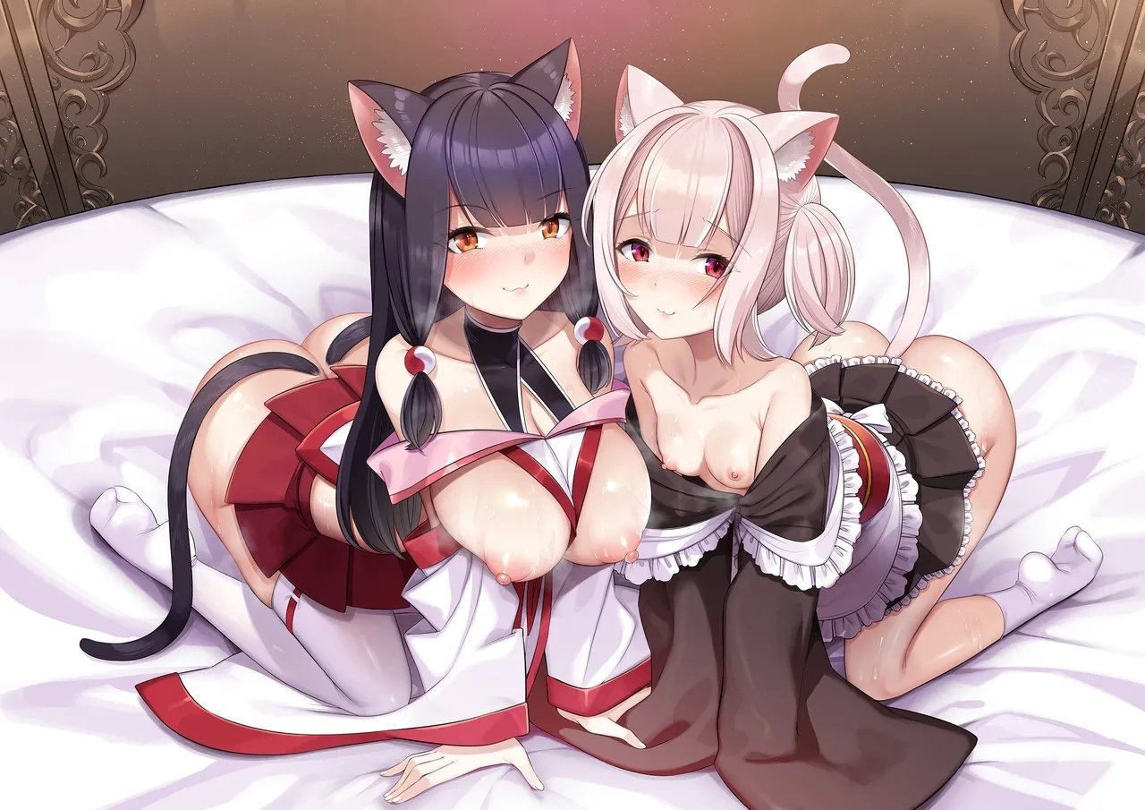 ふれぼコミック 针金绅士 巨乳巫女姫と美乳従者が揃って子种を求めてくるケモミミ绝顶ハーレムエッチ 〜男が产まれない异世界へ召唤された俺がヒロインを充てがわれて子作りエッチ6〜 中国翻訳-第1章-图片3