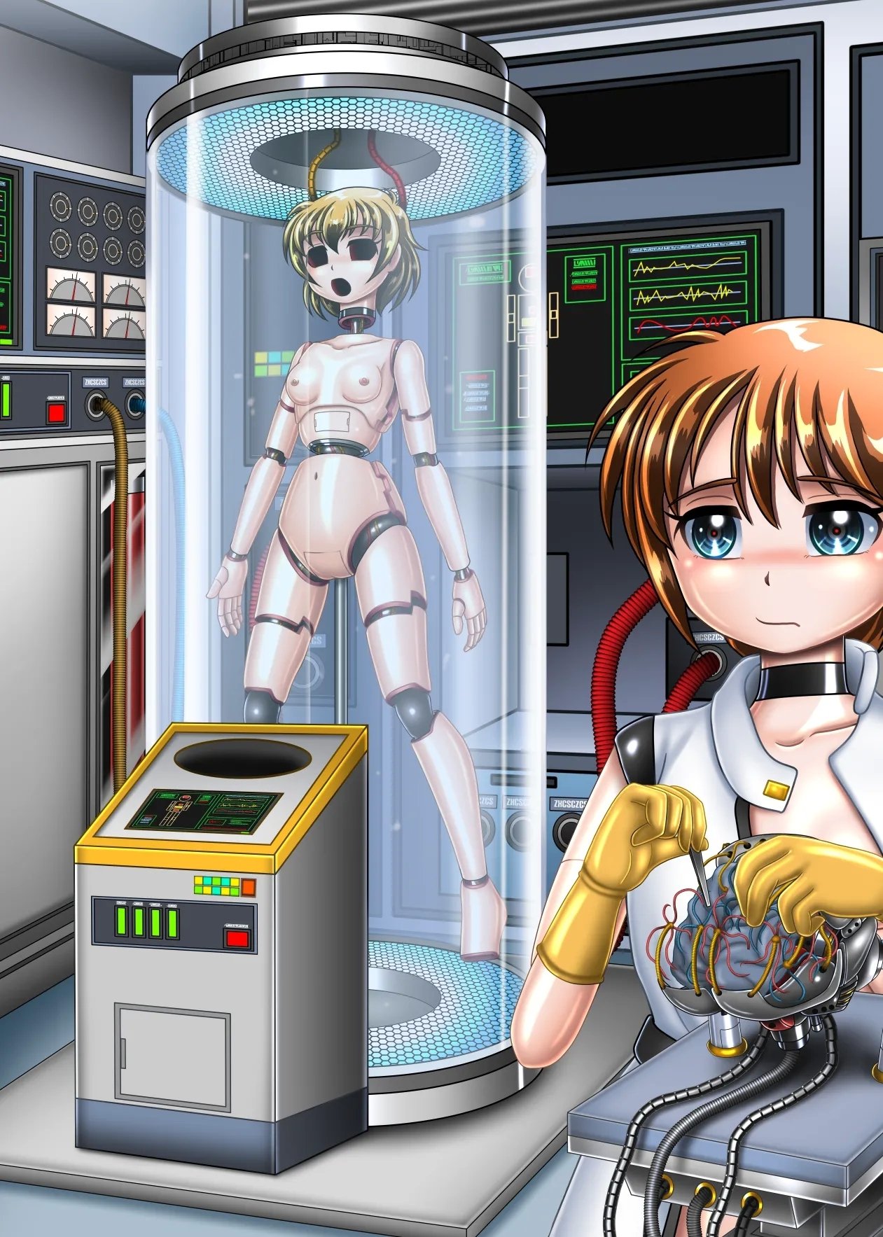 Cyber F サイボーグになるつもりが脳まで机械になっていた 中国翻訳-第1章-图片36