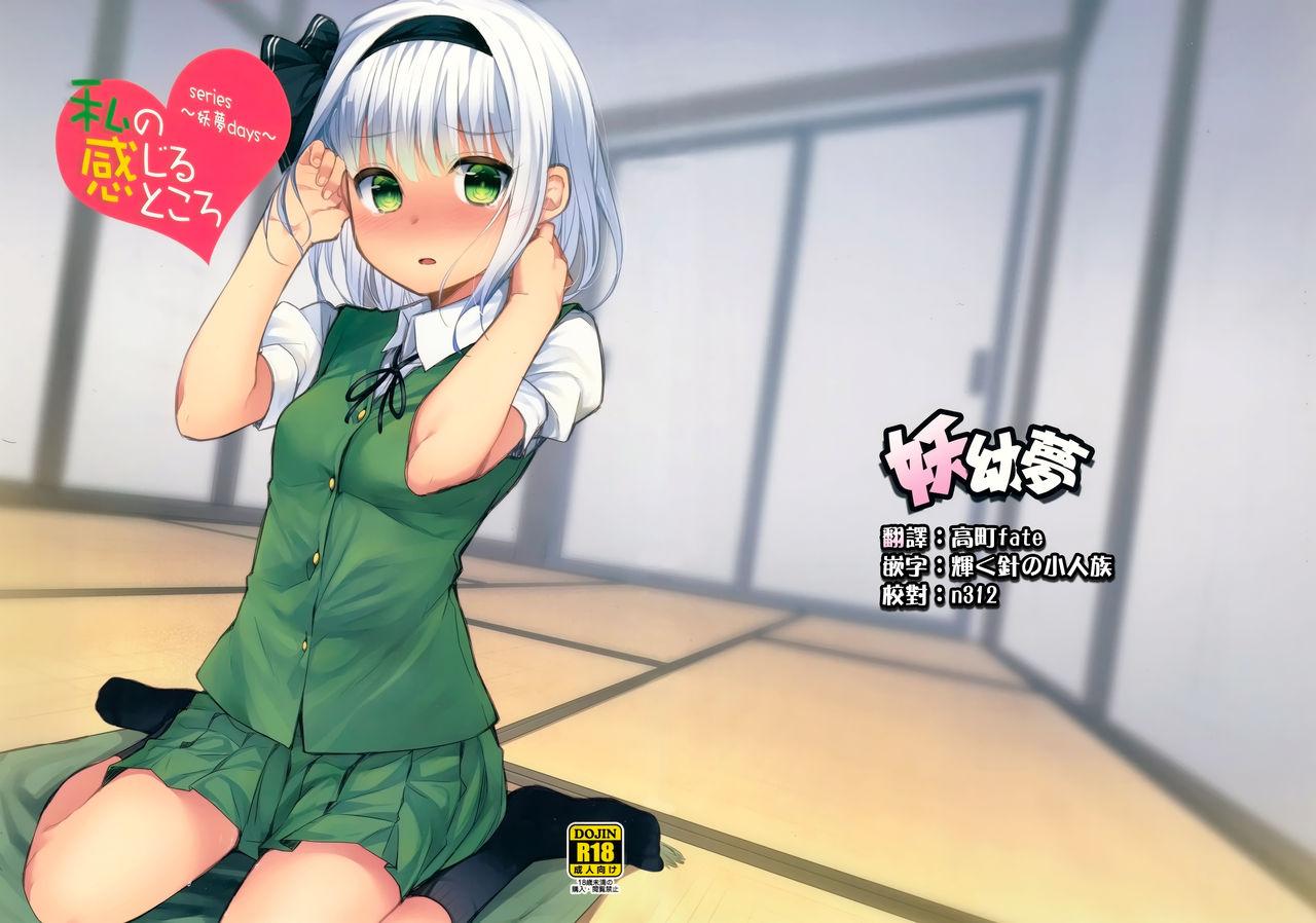 例大祭15 妖幼梦 にご 妖梦ディズ～私の感じるところ～ 东方Project 中国翻訳-第1章-图片1