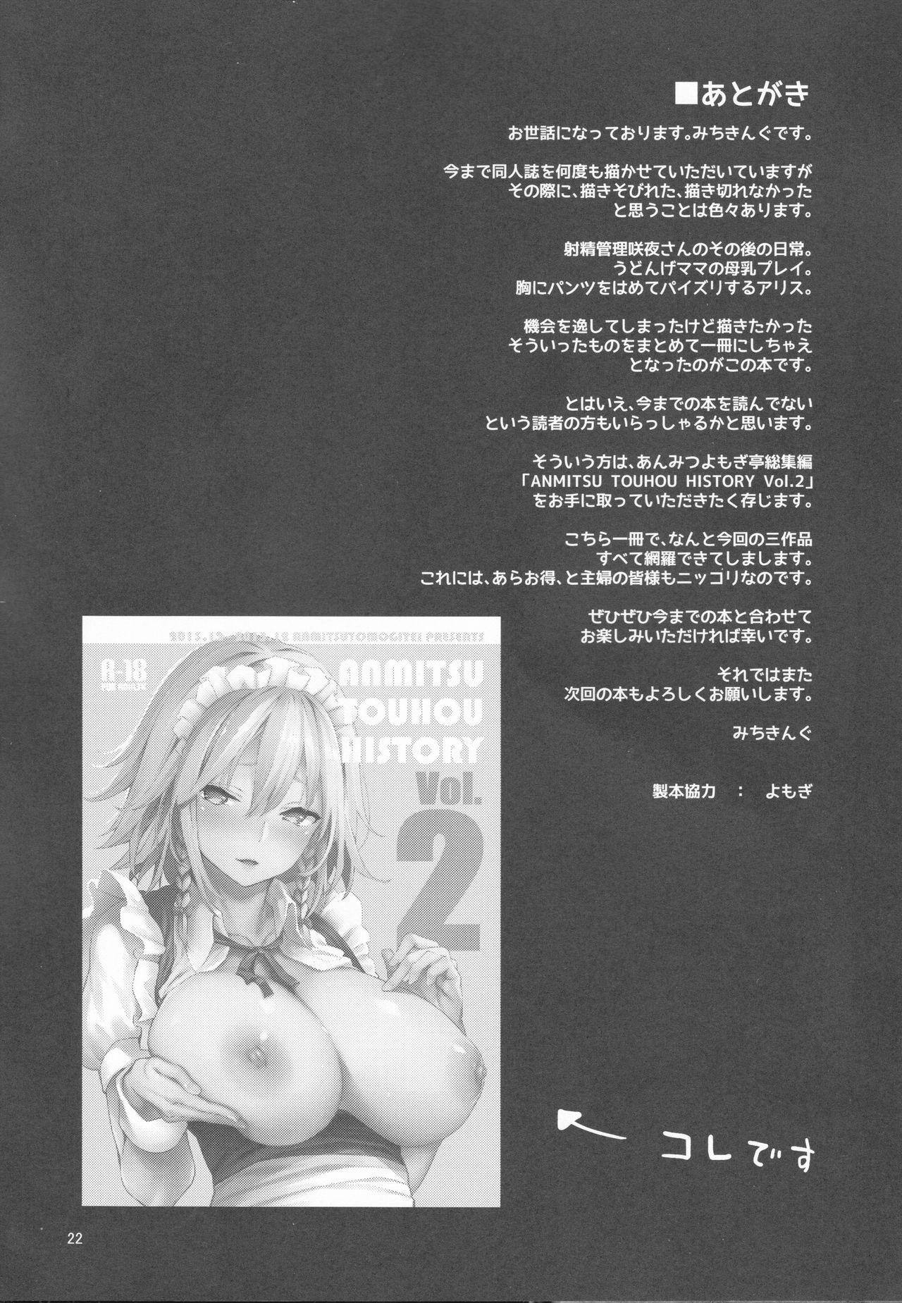 例大祭15 あんみつよもぎ亭 みちきんぐ ANMITSU TOUHOU THE AFTER 东方Project 中国翻訳-第1章-图片24
