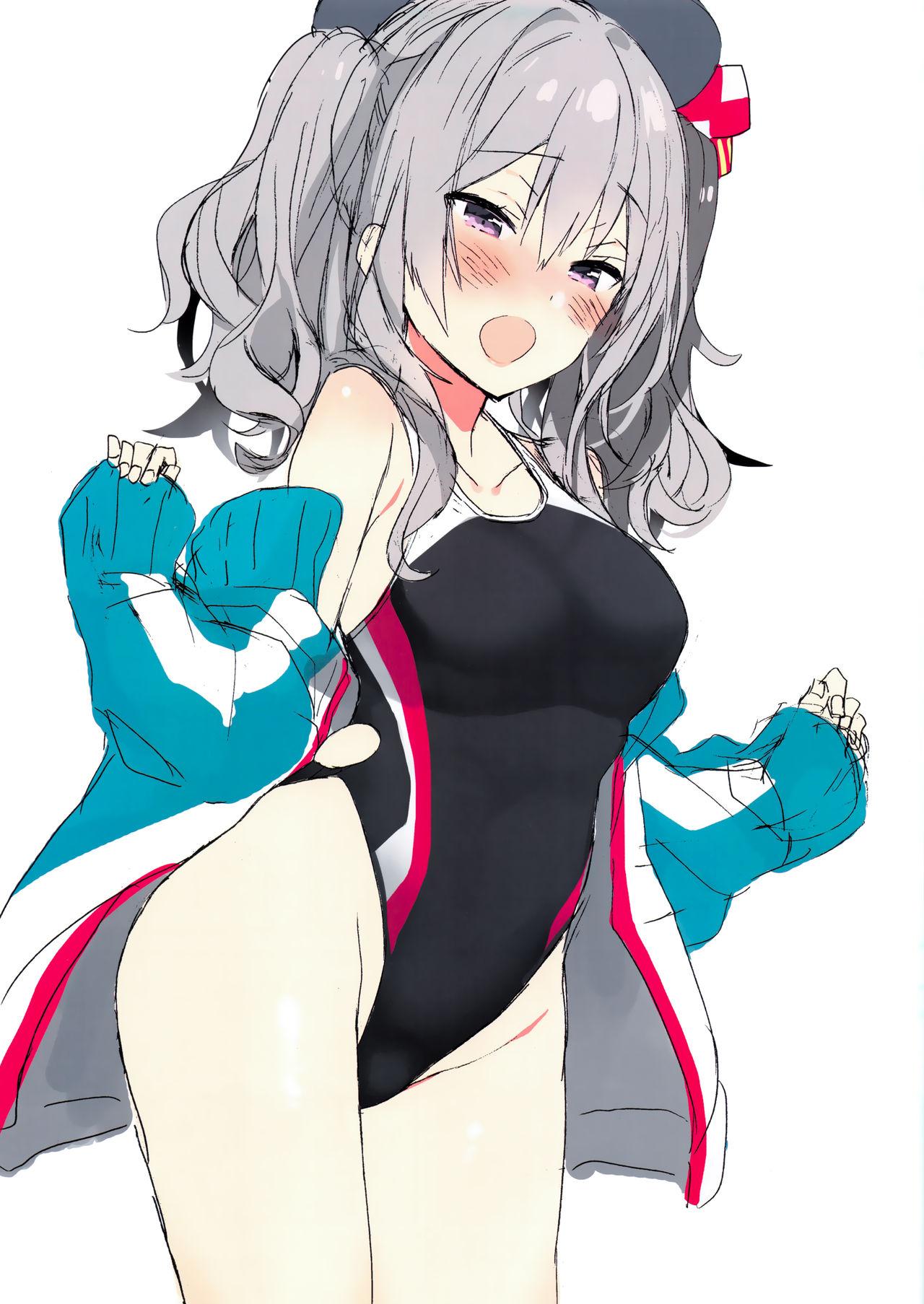 こみトレ34 ciaociao あらきかなお 竞泳水着な鹿岛ちゃんはとってもH 舰队これくしょん 舰これ 中国翻訳-第1章-图片2