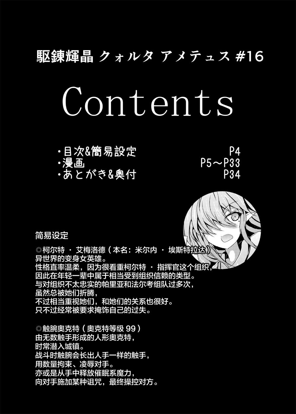 下り坂ガードレール しらそ 駆錬辉晶 クォルタ アメテュス 16 中国翻訳 DL版-第1章-图片4