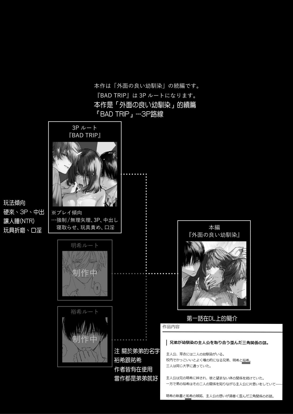 Haikey になこ275 外面の良い幼驯染 BAD TRIP 中国翻訳-第1章-图片2
