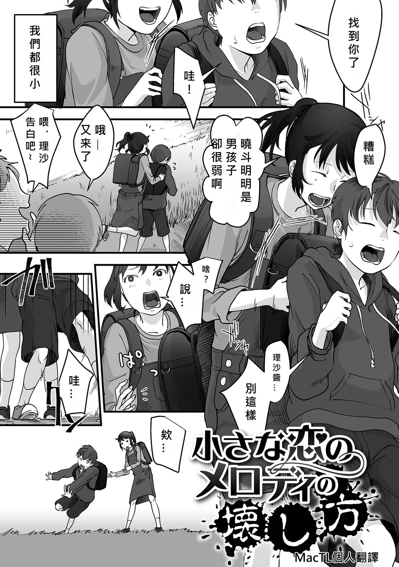 淀泥カカリヤ 小さな恋のメロディの壊し方 中国翻訳 MacTL个人翻译