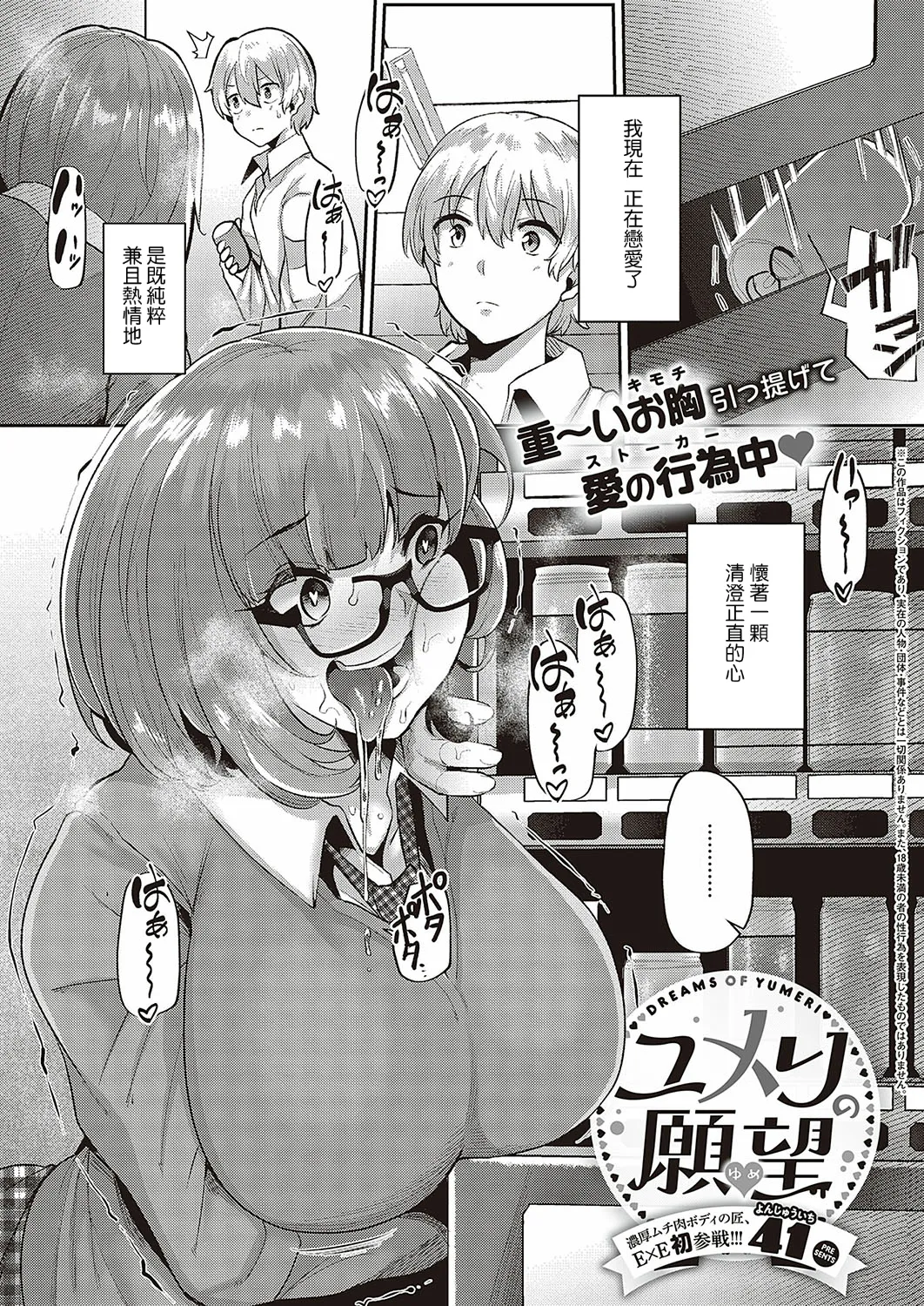 41 ユメリの愿望 コミック エグゼ 37 中国翻訳 DL版